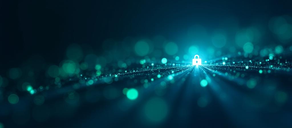 データのプライバシーとセキュリティを象徴するイメージ